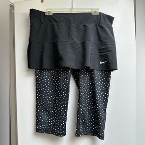 Dri-Fit Capri Skort for tennis, golf or pickleball